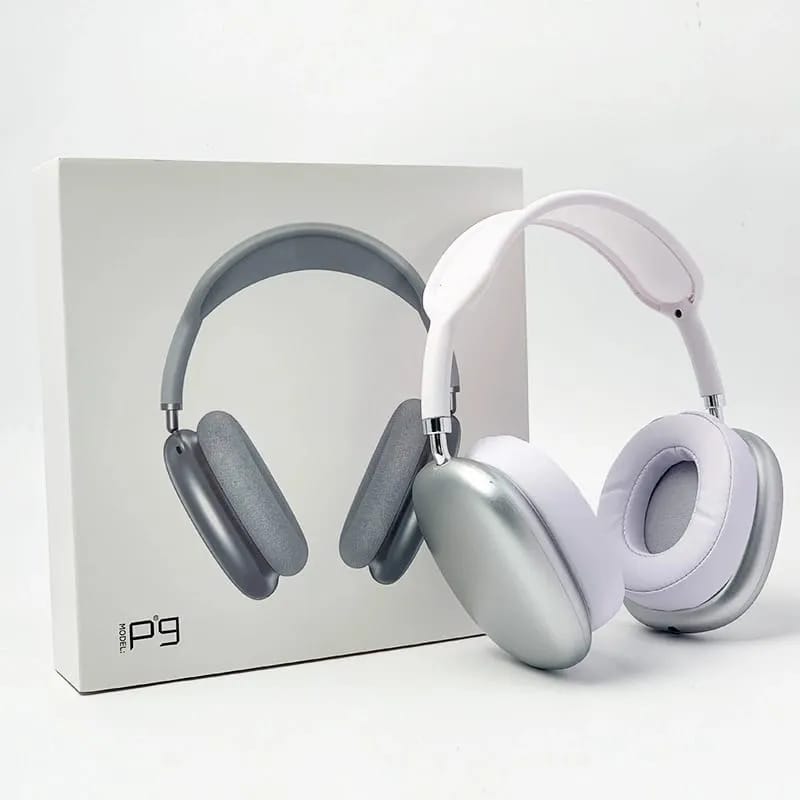 P9 Wireless Bluetooth 5.0 Over-Ear Headphones | HiFi Stereo Deep Bass | Built-In Mic | AUX & TF Card Support