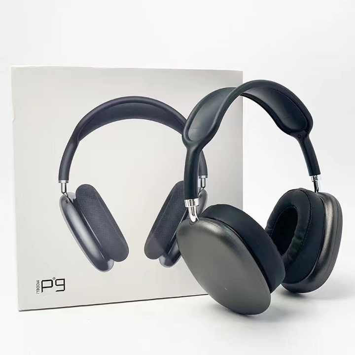 P9 Wireless Bluetooth 5.0 Over-Ear Headphones | HiFi Stereo Deep Bass | Built-In Mic | AUX & TF Card Support