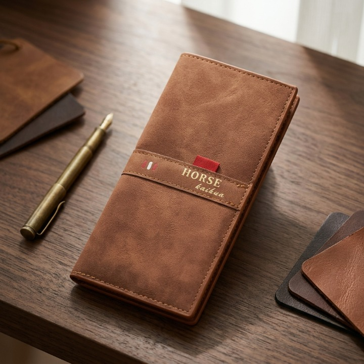 Imperial Horse Wallet For Men Bifold Card Holder Cash Pocket Coin Pocket Premium Men's Wallet