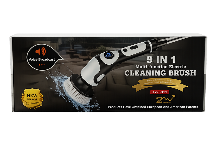 9-in-1 Multi-Function Electric Cleaning Brush - main product photo