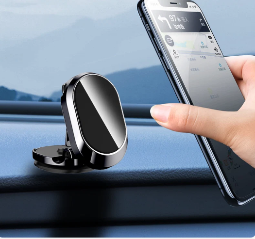 Car Folding Magnetic Phone Holder 360 Rotation