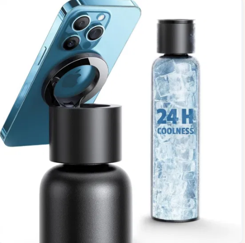 Vacuum Insulated Water Bottle with Holder